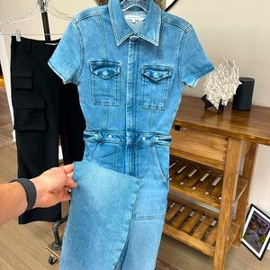 Good American Jean Jumpsuit